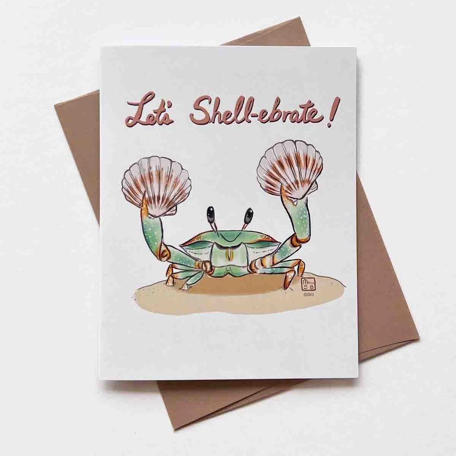 Shellebrate' Birthday Card